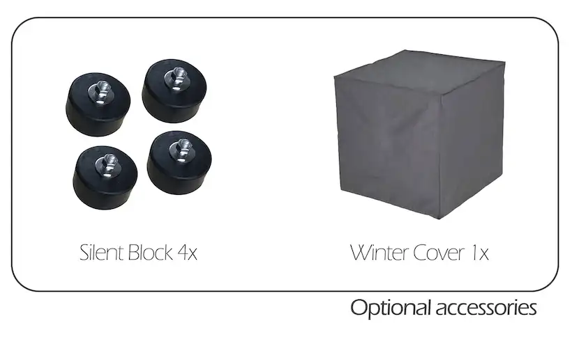 Optional Accessories for V-Storm On/Off Swimming Pool Heat Pump