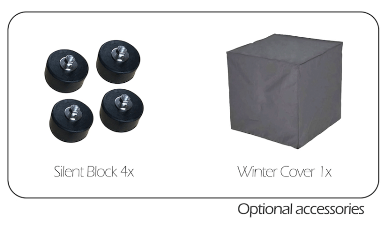 Optional Accessories for Vertical Pool Heat Pump